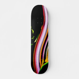 Strokes of lines skateboard