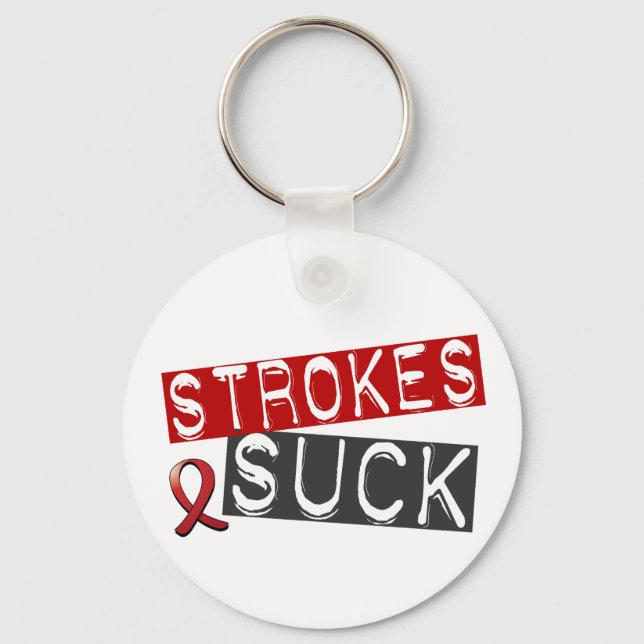 Strokes Suck Key Ring (Front)
