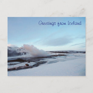 Strokkur Geyser, Iceland Postcard