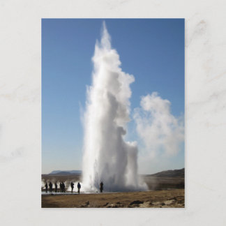 Strokkur- Geyser in Iceland Postcard