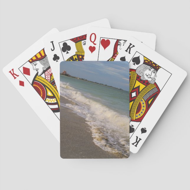 Stroll along St Pete Beach Playing Cards (Back)