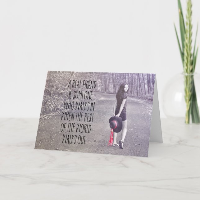 STROLL, ANYONE? Greeting Card (Front)