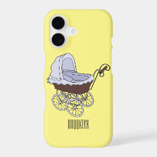 Stroller cartoon illustration