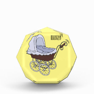 Stroller cartoon illustration  photo block