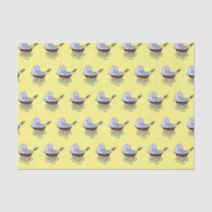 Stroller cartoon illustration tissue paper