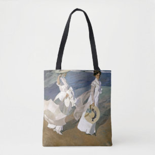 Strolling along the Seashore, 1909 Tote Bag
