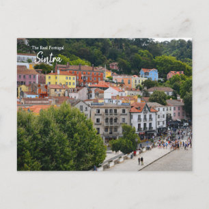 Strolling in Sintra, Portugal Postcard