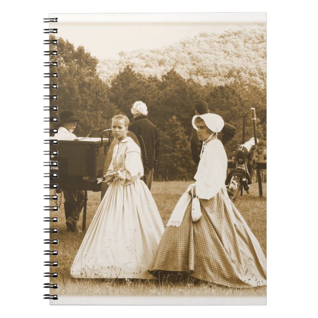 Strolling on the Battlefield Notebook (Front)