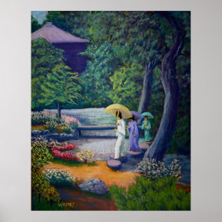 Strolling Paradise Poster