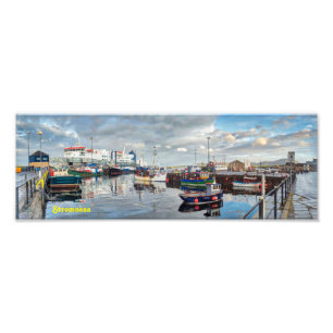 Stromness harbour Orkney Scotland Photo Print