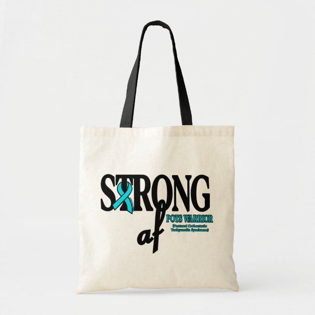 STRONG af...POTS Tote Bag (Front)