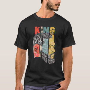 Strong African American Father Black History Melan T-Shirt