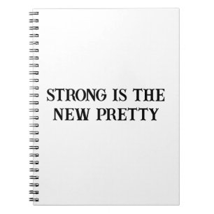 Strong and Beautiful Notebook for Women