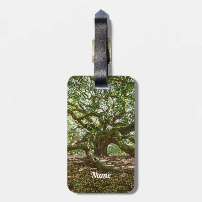 Strong And Bold Luggage Tag (Back Vertical)