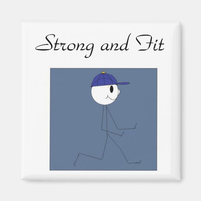 Strong and Fit Magnet (Front)