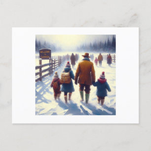 Strong and Free Canada,  Postcard