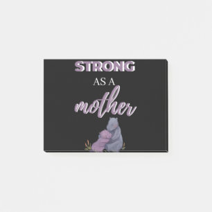 Strong As A Mother Post-it Notes