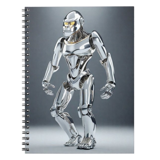 Strong-As-Steel Ape Notebook v2 (Front)