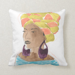 Strong & Beautiful Lady Cushion