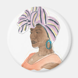 Strong & Beautiful Woman Magnet