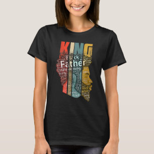 Strong Black King African American Natural Afro T-Shirt