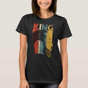 Strong Black King  African American Natural Afro T-Shirt