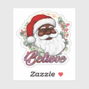 Strong Black Santa Melanin Chrismas Claus Men 