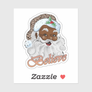 Strong Black Santa Melanin Chrismas Claus Men 