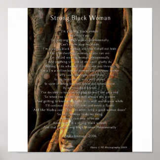 Strong Black Woman Poster