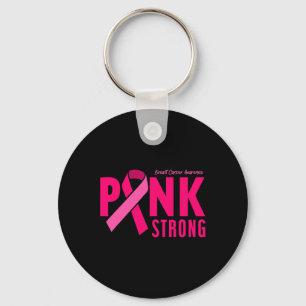 Strong Breast Cancer Awareness Key Ring