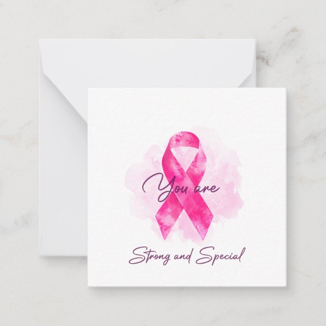 Strong breast cancer Card (Front)