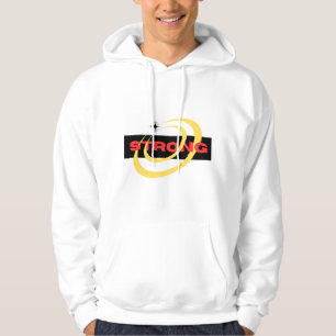 Strong – built with courage design  hoodie