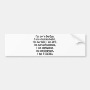 Strong Bumper Sticker