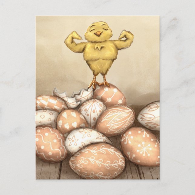 Strong Chick Card (Front)