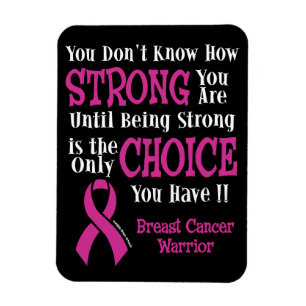 Strong/Choice...Breast Cancer Magnet