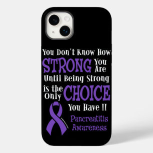 Strong/Choice...Pancreatitis Case-Mate iPhone 14 Plus Case