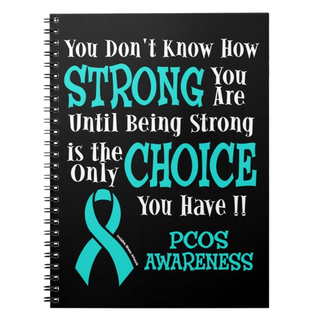 Strong/Choice...PCOS Notebook (Front)