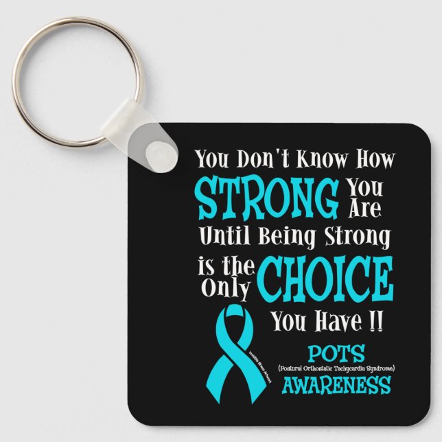 Strong/Choice...POTS Key Ring (Front)