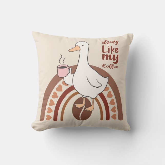 Strong Coffee Cushion (Front)