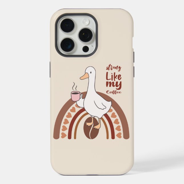 Strong Coffee iPhone / iPad case (Back)