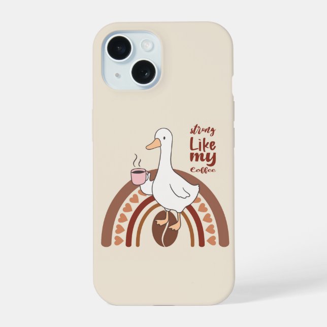 Strong Coffee iPhone / iPad case (Back)