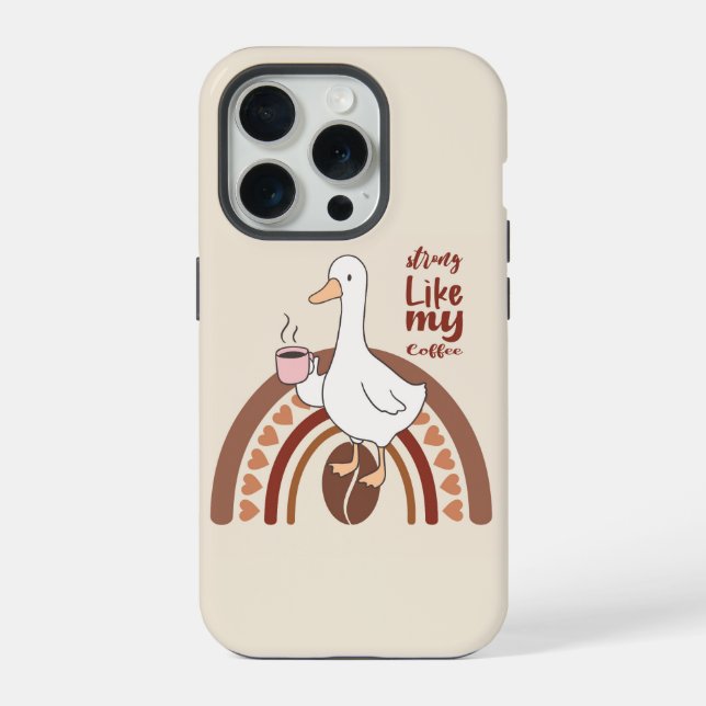 Strong Coffee iPhone / iPad case (Back)