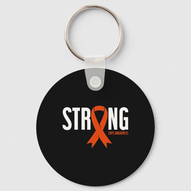 Strong CRPS Awareness RSD CRPS Awareness Key Ring (Front)