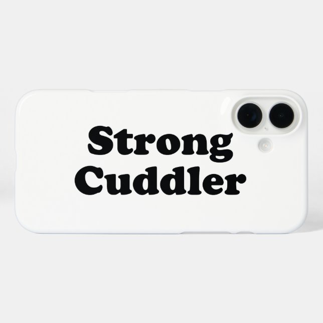 Strong Cuddler Case-Mate iPhone Case (Back (Horizontal))