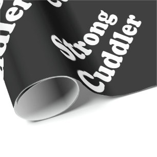Strong Cuddler Wrapping Paper