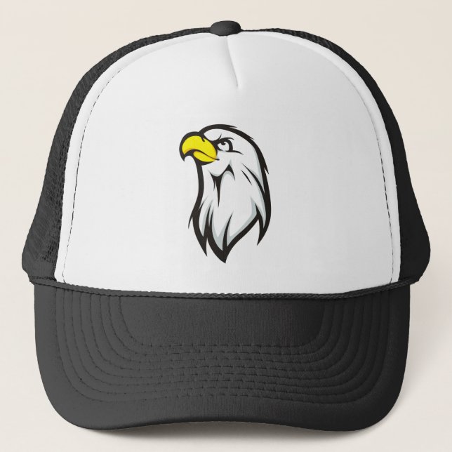 Strong Eagle Trucker Hat (Front)