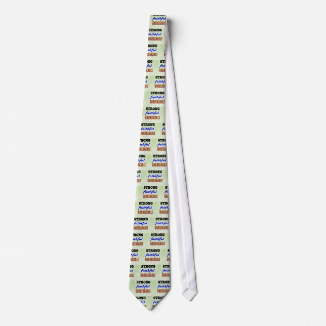 Strong Faithful Unbreakable Tie (Front)