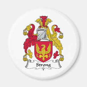 Strong Family Crest Magnet