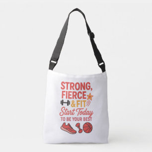 Strong & Fit Sports Gym Bag