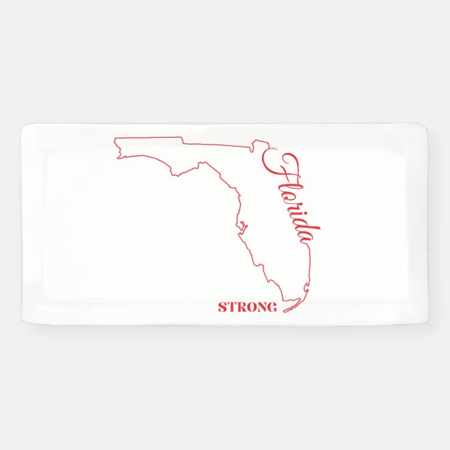  strong florida hurricane banner (Horizontal)